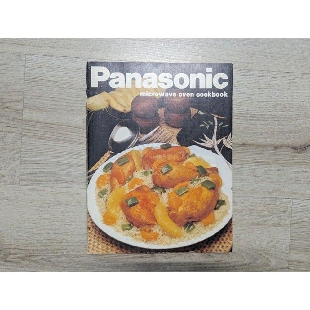 Panasonic Vintage Microwave Oven Cookbook Cook Book Recipes‎